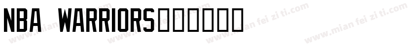 nba warriors字体转换